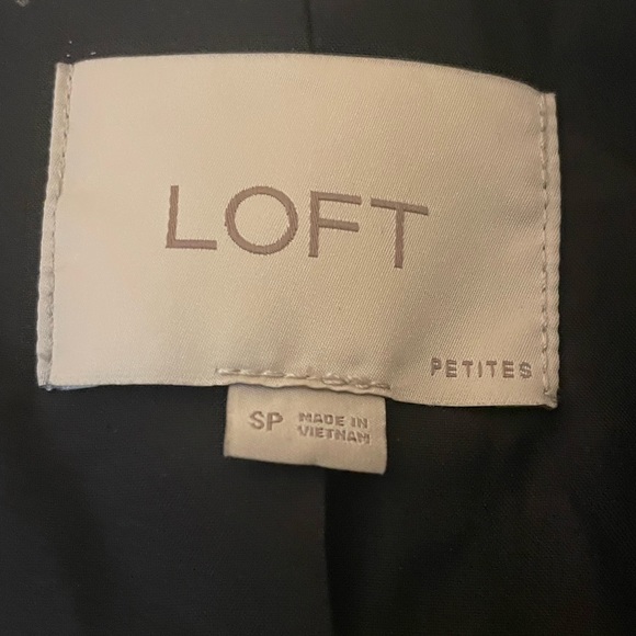 Loft wool coat with bell sleeves- petite small - Picture 3 of 3